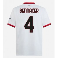 AC Milan Ismael Bennacer #4 Gostujuci Dres 2024-25 Kratak Rukav